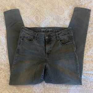 Old Navy Rockstar Mid-Rise Charcoal Wash Jeans